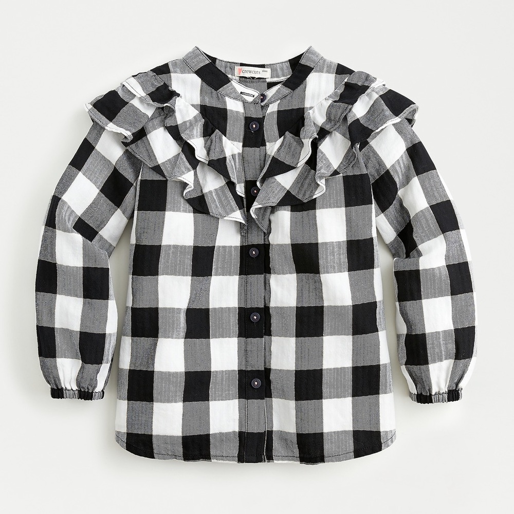 HP 🥳🤩 Crewcuts Buffalo Plaid Top